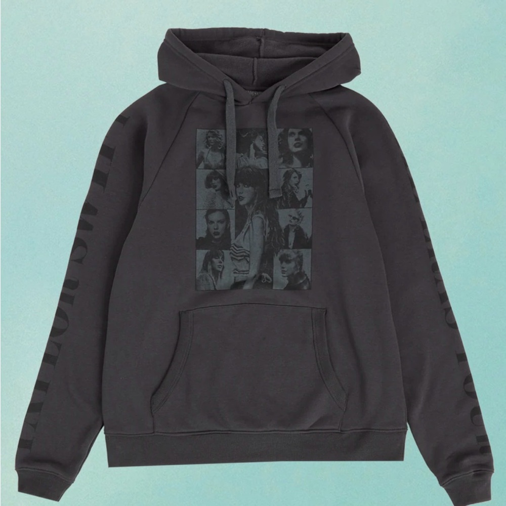 Taylor Swift’s ERAS Tour Black Graphic Hoodie